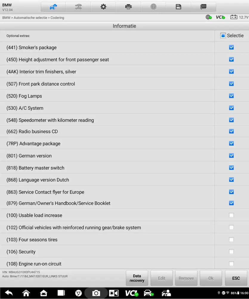 Screenshot 3 codering