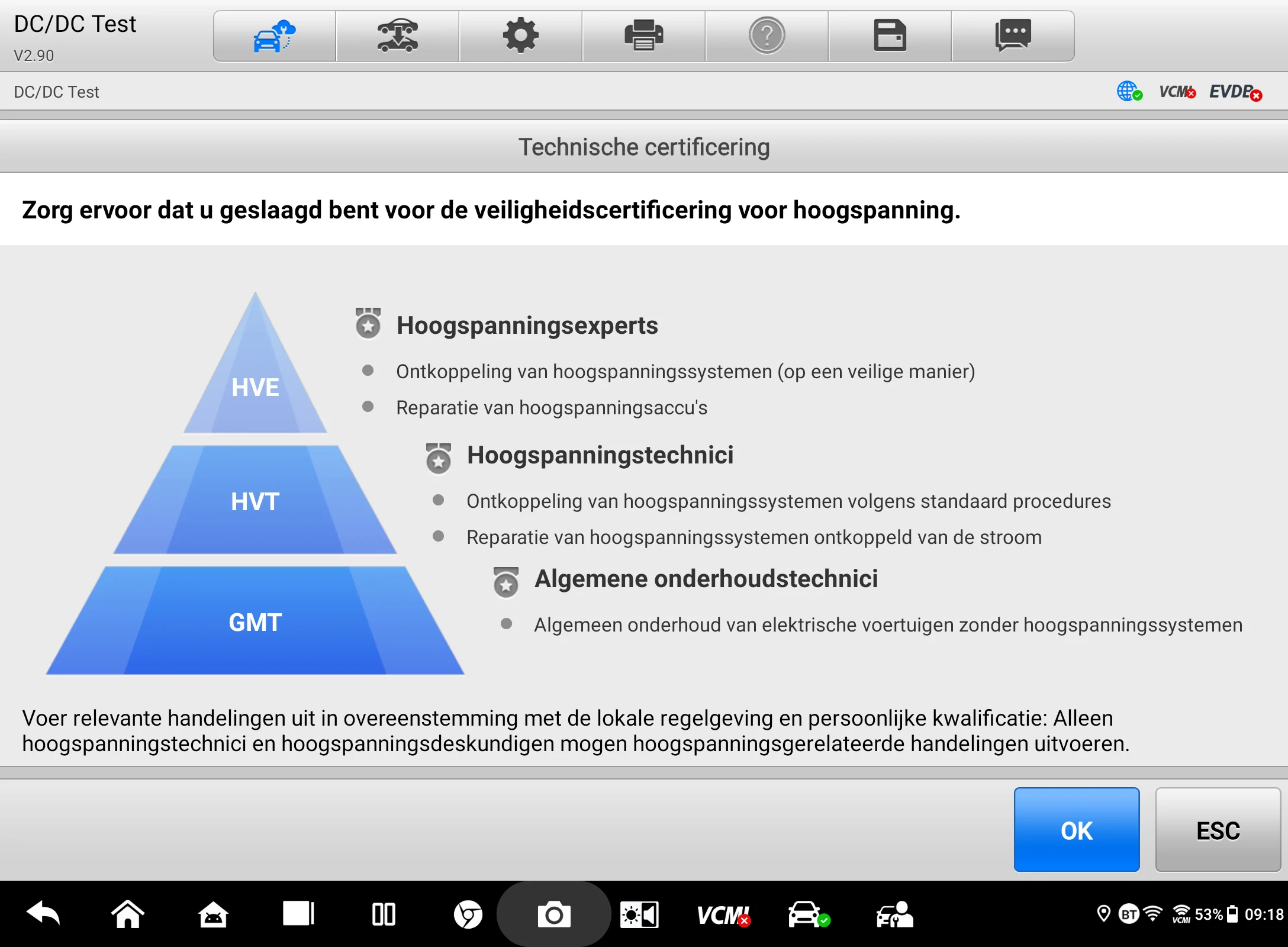 Autel | DC/DC test - Veiligheid en certificering