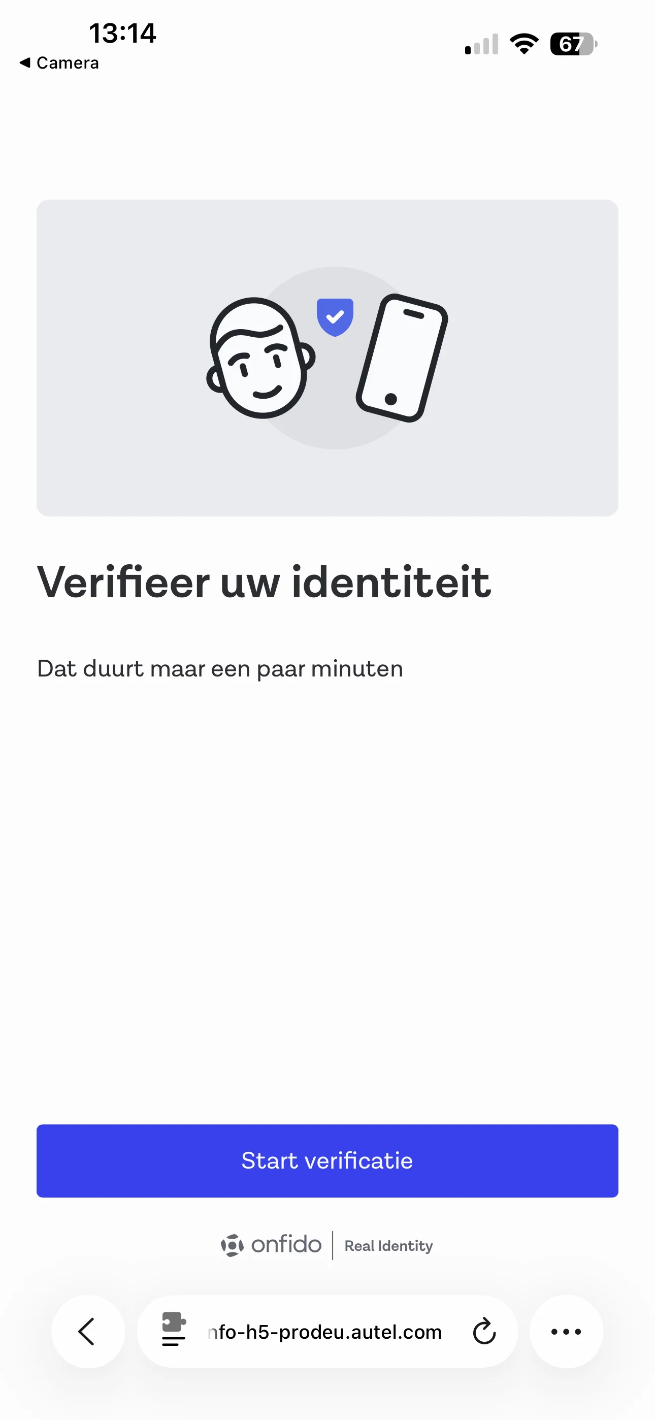 Stap 11 - Identiteitsbewijs verifiëren