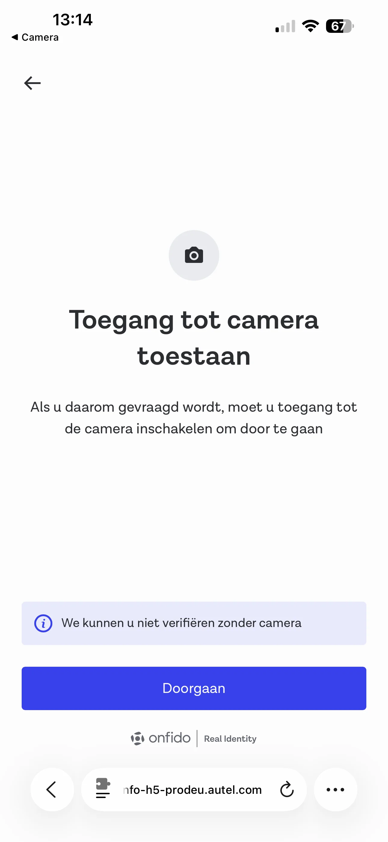 Stap 12 - Gezichtscontrole uitvoeren